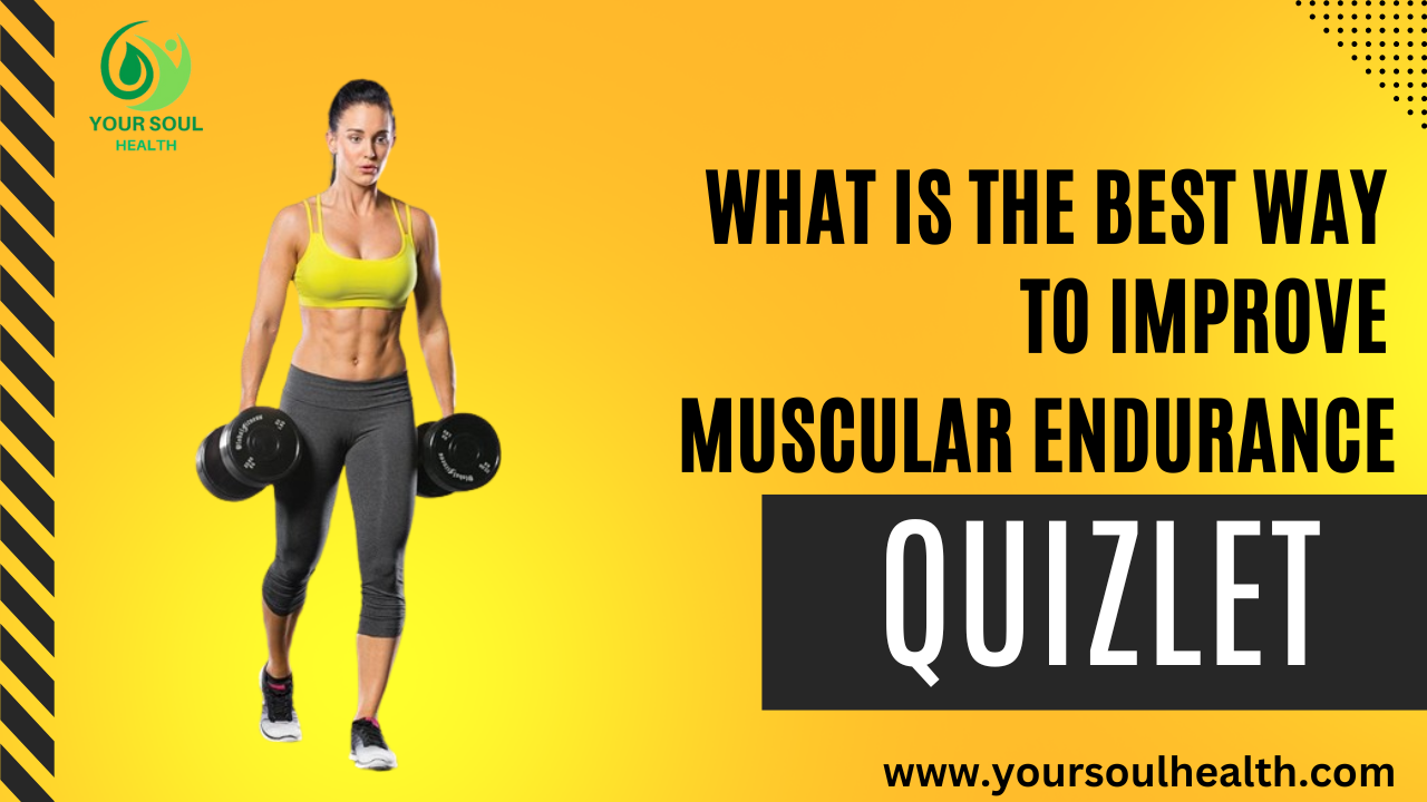 The Best Way to Improve Muscular Endurance Quizlet